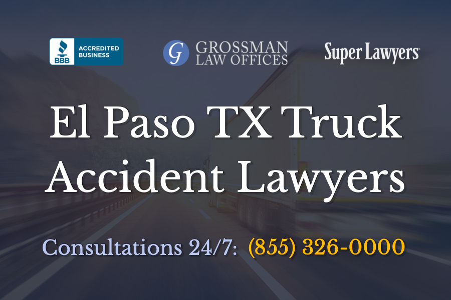 El paso truck accident attorney